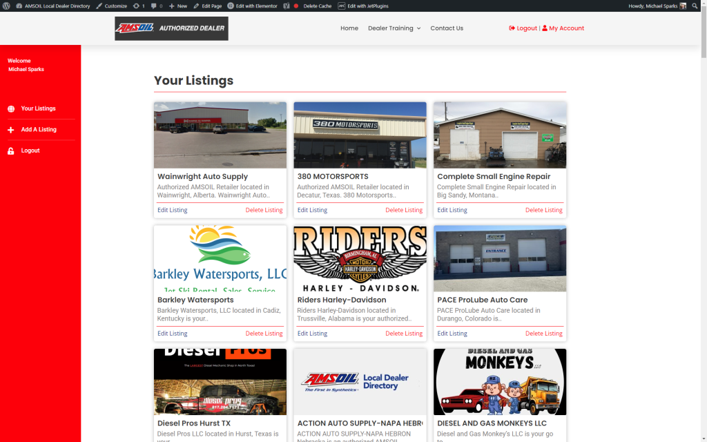 AMSOIL Buy Local Listings