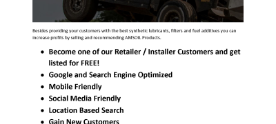 AMSOIL Near Me AMSOIL Buy Local Directory