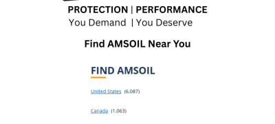 Find AMSOIL Near You